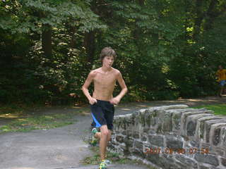 Zion National Park -- emerald ponds trail -- bridge back to the lodge