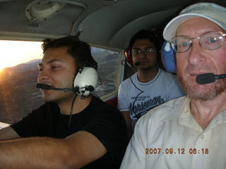flight and run with Sebastian - Adam flying N4372J