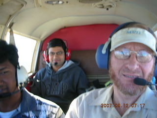 Adam flying to Bagdad