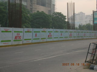 12 69g. contruction on new Delhi Metro, Gurgaon, India