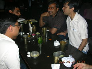 24 69h. taking me to lunch at Vatika Grand Restaurant in Gurgaon, India