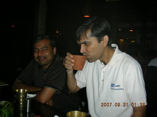 26 69h. taking me to lunch at Vatika Grand Restaurant in Gurgaon, India