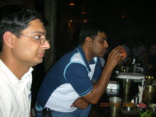 28 69h. taking me to lunch at Vatika Grand Restaurant in Gurgaon, India