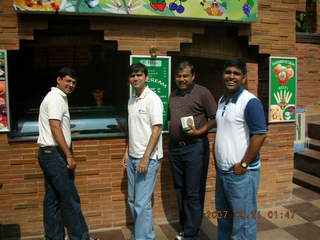 30 69h. after lunch at Vatika Grand Restaurant in Gurgaon, India