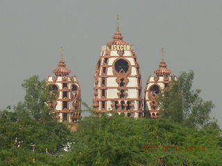 179 69h. Iskcon Temple seen from lotus temple, Delhi