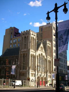 Church in center city Philadelphia