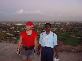 Camelback hike - Adam, Benoy