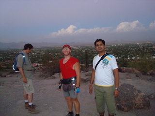 Camelback hike - Bernhard, Adam, Ashish