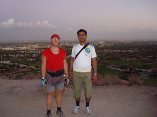 Camelback hike - Ashish, Bernhard, Adam