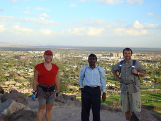 Camelback hike - Adam, Benoy, Bernhard