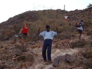 Camelback hike - Adam, Benoy, Bernhard