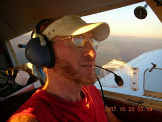 Abishek, Varun, and Adam flying in N4372J