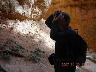 Bryce Canyon - Navajo loop - Two Bridges - Dee (backlit)