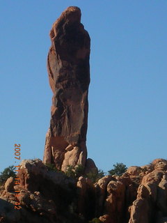 170 6be. Arches National Park - Devils Garden hike - Dark Angel