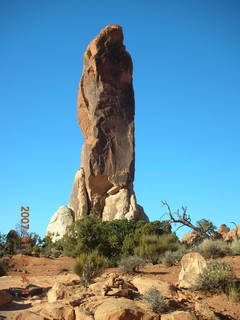 172 6be. Arches National Park - Devils Garden hike - Dark Angel