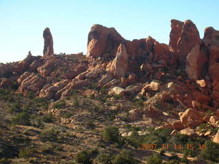 187 6be. Arches National Park - Devils Garden hike - Dark Angel