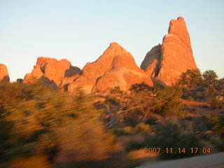 307 6be. Arches National Park - late afternoon