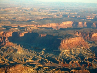 62 6bf. aerial - Utah at dawn