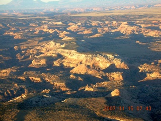 65 6bf. aerial - Utah at dawn