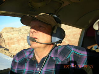 96 6bf. Flying with LaVar Wells - LaVar flying N4372J