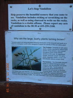 247 6bf. Moab - Negro Bill Trail sign