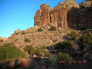 32 6bg. Canyonlands National Park - Lathrop Trail hike