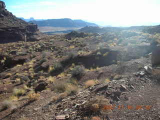 81 6bg. Canyonlands National Park - Lathrop Trail hike
