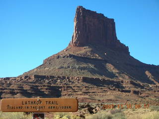 120 6bg. Canyonlands National Park - Lathrop Trail hike