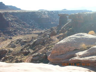 124 6bg. Canyonlands National Park - Lathrop Trail hike