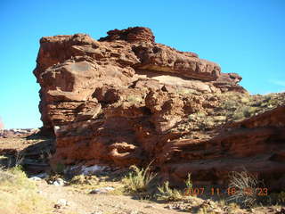 139 6bg. Canyonlands National Park - Lathrop Trail hike