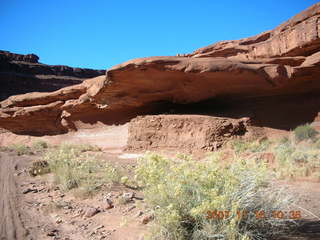 147 6bg. Canyonlands National Park - Lathrop Trail hike
