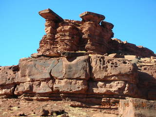 227 6bg. Canyonlands National Park - Lathrop Trail hike