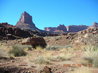 243 6bg. Canyonlands National Park - Lathrop Trail hike