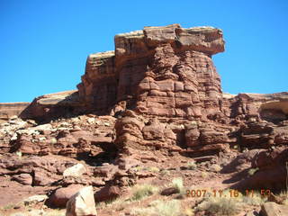 247 6bg. Canyonlands National Park - Lathrop Trail hike