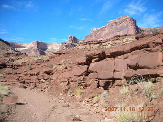 262 6bg. Canyonlands National Park - Lathrop Trail hike