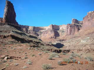 268 6bg. Canyonlands National Park - Lathrop Trail hike