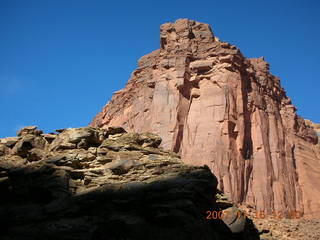282 6bg. Canyonlands National Park - Lathrop Trail hike