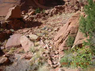 286 6bg. Canyonlands National Park - Lathrop Trail hike
