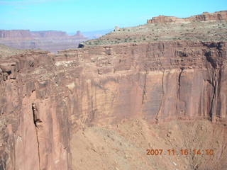 303 6bg. Canyonlands National Park - Lathrop Trail hike