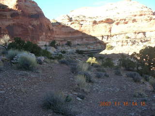 317 6bg. Canyonlands National Park - Lathrop Trail hike