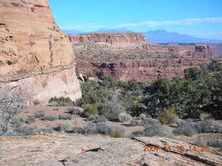 326 6bg. Canyonlands National Park - Lathrop Trail hike