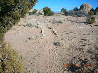 344 6bg. Canyonlands National Park - Lathrop Trail hike