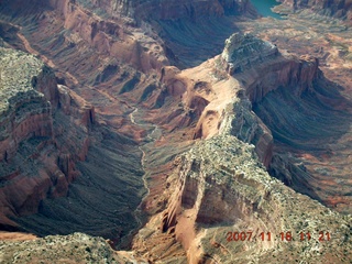 198 6bj. aerial - Lake Powell area