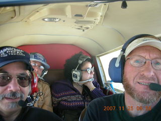 aerial - Canyonlands at dawn - Adam flying N4372J
