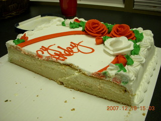 birthday cake at work