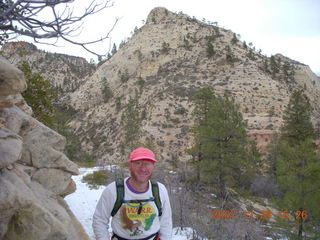 122 6cv. Zion National Park - West Rim trail - Adam