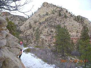 124 6cv. Zion National Park - West Rim trail - part of Adam