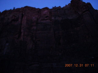 3 6cx. Zion National Park - moonlight River Walk