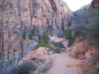 20 6cx. Zion National Park - sunrise Angels Landing hike