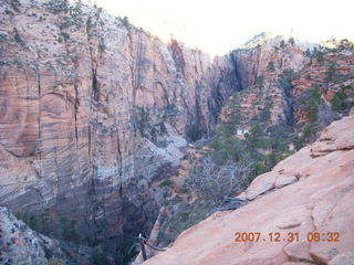 27 6cx. Zion National Park - sunrise Angels Landing hike